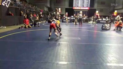 75 lbs Round Of 32 - Russell Cisney, Palmyra vs Tanner Wisniewski, Harborcreek