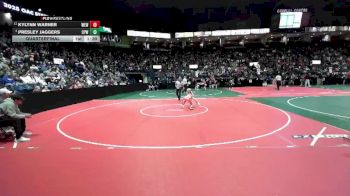 65 lbs Quarterfinal - Presley Jaggers, CPWA vs Kylynn Warner, WEWA