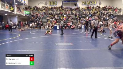 180 lbs Round Of 16 - Nolan Harmon, Mifflin County vs Dylan Reithmayr, Rednose