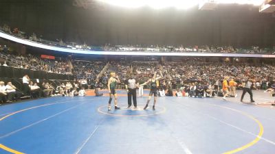 8A 120 lbs Quarterfinal - Dennis Mitchell, Broughton vs Adrian Feliciano, William Amos Hough High School