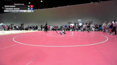 125 lbs Quarters - Olive Dubois, KS vs McKenzy Mason, MO