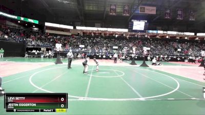 120 lbs Quarterfinal - Jestin Eggerton, DONA vs Levi Setty, GFF2