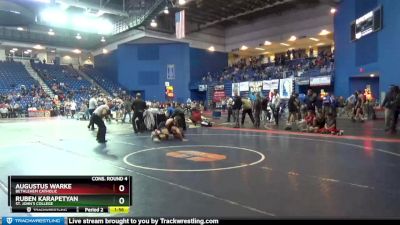 215 lbs Cons. Round 4 - Markaz Wood, Heritage vs Tyler August, Delaware Military Academy