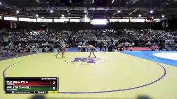 5A 126 lbs Quarterfinal - Matthew Papa, Meridian vs Walker Gunnell, Middleton