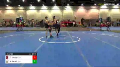 184 lbs C Of 16 #2 - Colbey Harlan, Stanford vs Alex Benoit, United States Naval Academy