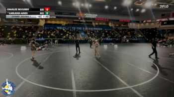 130 lbs Champ. Round 1 - Carleigh Arjes, Mason City vs Charlee Mccurdy, Marion