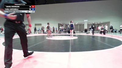 140 lbs Champ. Round 2 - Marli Denmark, TX vs Carli Antonelli, OK