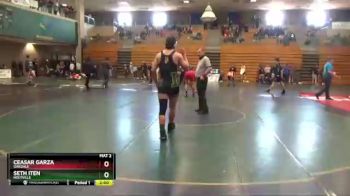 170 lbs Semifinal - Ceasar Garza, Oakdale vs Seth Iten, Holtville