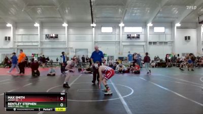 105 lbs Round 8 (10 Team) - Bentley Stephen, Wrestling Mill vs Max Smith, Jacket WC