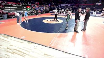 1A 138 lbs Champ. Round 1 - Cooper Phillips, Stanford (Olympia) vs Alex Kostecka, Kankakee (McNamara)