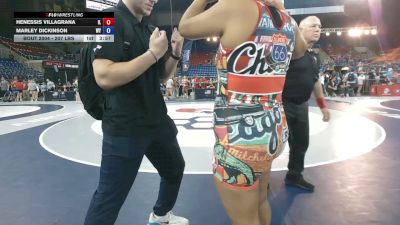 207 lbs Cons. Sub-rd Of 16 - Henessis Villagrana, Illinois vs Marley Dickinson, Wyoming