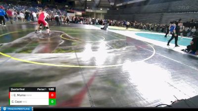 86 lbs Quarterfinal - Corey Muma, NWWC vs Chet Cape, Washington