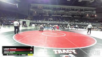 113 lbs Cons. Round 4 - Logan Thomas, Oakdale vs Kekoa Ogawa, Central Catholic