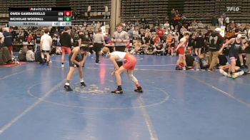 77 lbs Rr Rnd 2 - Owen Gambardello, CTWHALE Beluga - MSE vs Nicholas Woodall, DoughBoy WC - MSE