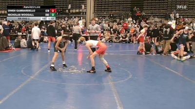 77 lbs Rr Rnd 2 - Owen Gambardello, CTWHALE Beluga - MSE vs Nicholas Woodall, DoughBoy WC - MSE