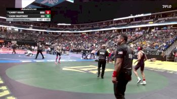 120-2A Quarterfinal - Cash Martinez, Cedaredge vs Casey Kaus, Merino