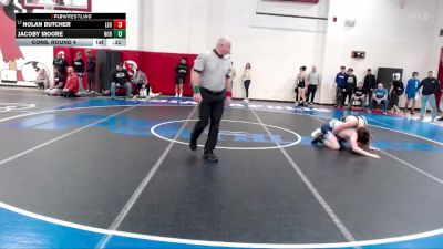 132 lbs Cons. Round 4 - Nolan Butcher, Leo vs Jacoby Moore, Hobart