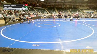 130 lbs Consolation - Raishaun Stover, Brecksville-Broadview Hts vs Cash Perez, SWAT