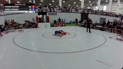 115 lbs Phoebe Richers, Texas Blue vs Noemi Cordero, California
