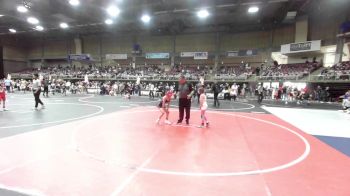 72 lbs Rr Rnd 1 - Vesper Ortega, Ridge WC vs Mary Leyba, Valley Bad Boys