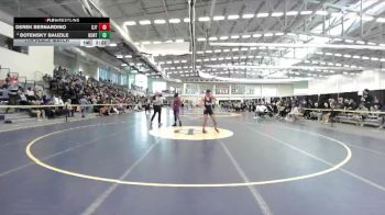 133 lbs 7th Place Match - Botensky Bauzile, Hunter vs Derek Bernardino, St. John Fisher