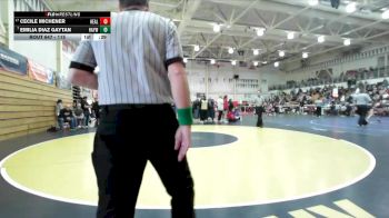 115 lbs Cons. Round 6 - Emilia Diaz Gaytan, Hayward vs Cecile Michener, Healdsburg