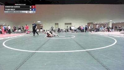 117 lbs Champ. Round 3 - Christian Garcia, OK vs Tyler Kelly, KS
