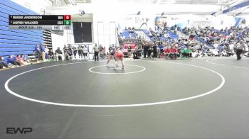 120 lbs Semifinal - Aspen Walker, Gardner Edgerton vs Reese Anderson, Wichita-North HS