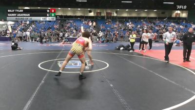 157 lbs Round Of 32 - Billy Tyler, VA vs Harry Asatrian, NJ