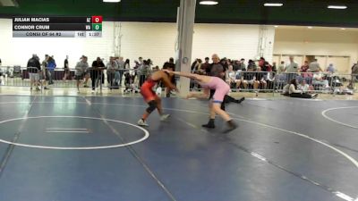 144 lbs Consi Of 64 #2 - Julian Macias, AZ vs Connor Crum, WA