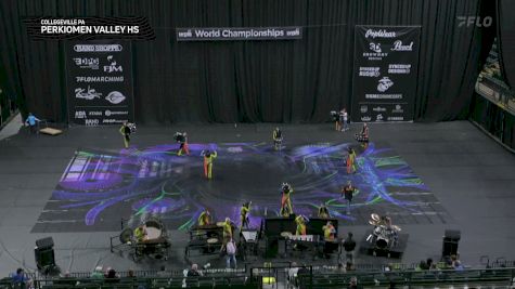 Perkiomen Valley HS "Collegeville PA" at 2026 WGI Percussion/Winds World Championships