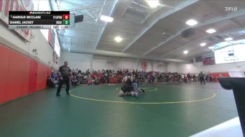 215 lbs Champ. Round 1 - Harold McClain, Fort Lupton vs Daniel Jacket, Dolores