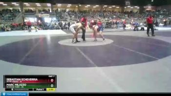 195 lbs Semis & 1st Wrestleback (8 Team) - Sebastian Echeverria, 5A Hillsboro vs Marc Milazzo, 5A Eagle Point