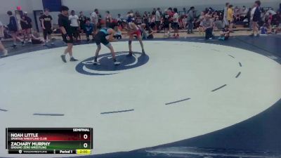 119-125 lbs Semifinal - Noah Little, Spartan Wrestling Club vs Zachary Murphy, Ground Zero Wrestling