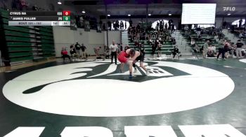 157 lbs Cons. Round 1 - James Fuller, St. John Paul The Great vs Cyrus Na, The Heights
