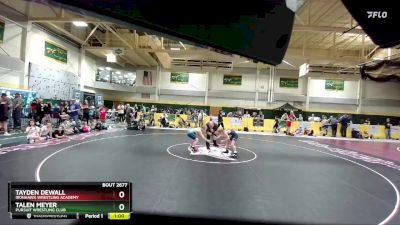 70 lbs Cons. Round 6 - Tayden DeWall, Ironhawk Wrestling Academy vs Talen Meyer, Pursuit Wrestling Club