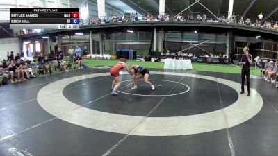 135 lbs Brylee James, Missouri Red vs Eden Hill, Kansas