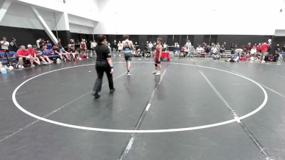 132 lbs Caleb Schaefer, Team Indiana Blue vs Tanner Catrabone, New York