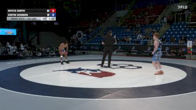 144 lbs Champ. Rd Of 128 - Royce Smith, WY vs Justin Somers, NY