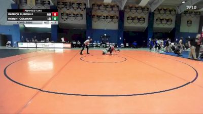 125 lbs Cons. Semi - Robert Coleman, Unattached vs Patrick Burdsall, Unattached