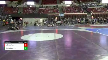 195 lbs Semifinal - Wesley Hodges, Mountain Man Wrestling vs Lannon Brazelton, Powell Wrestling Club