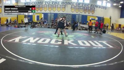 285 lbs Round 2 (8 Team) - Leroy Thomas, Black Hive vs Galven Derilus, Cocoa Beach WC