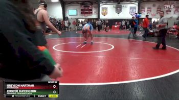 215 lbs Round 1 - Greyson Hartman, Washington vs Cooper Buffington, Columbus Community/WMU