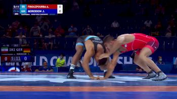 86 kg Qualif. - Amirhossein Firouzpourbandpei, IRI vs Joshua Morodion, GER
