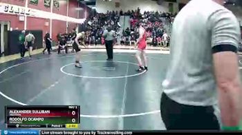 170 lbs Semifinal - Rodolfo Ocampo, Silverado. vs Alexander Sulliban, Western.