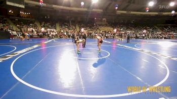 115 lbs Consi Of 8 #2 - Abbey Miller, HURRICANE WRESTLING ACADEMY vs Riley Hanrahan, Team Nazar