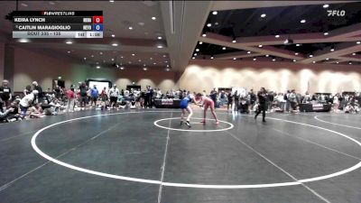 135 lbs Cons. Semis - Keira Lynch, New Hampshire vs Caitlin Maragioglio, New York