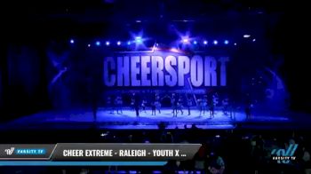 Cheer Extreme - Raleigh - Youth X Sharkbites [2021 L3 Youth - Medium Day 2] 2021 CHEERSPORT National Cheerleading Championship