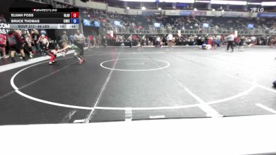 66 lbs 5th Place - Elijah Foss, Gladiator Elite Wrestling Club vs Bruce Thomas, Ciwc Team Intensity