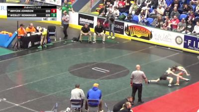89 lbs Consi Of 32 #2 - Brycen Johnson, Derry Area vs Wesley Renninger, Berks Catholic